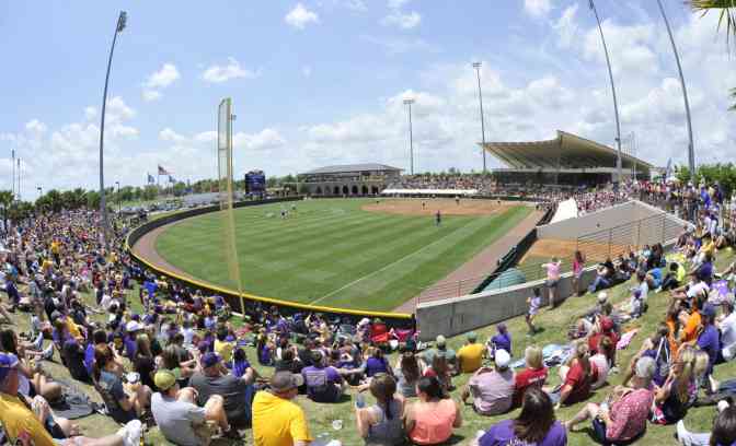 Tiger Park Field with Fans