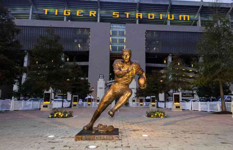 Billy Cannon Statue Billy Cannon Statue